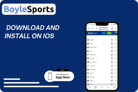 BoyleSports app iPhone